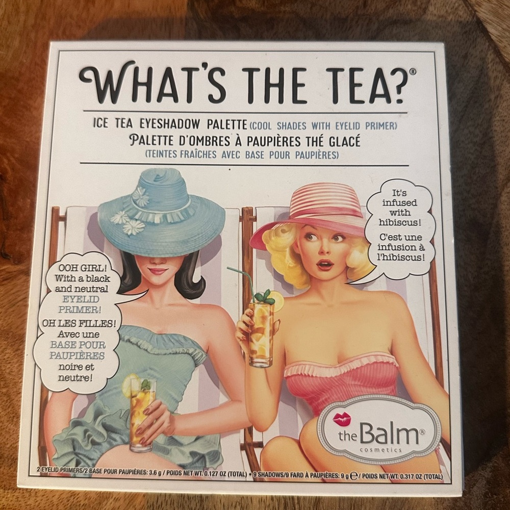The Balm What's the Tea? Eyeshadow Collection